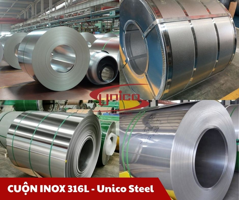 CUỘN INOX 316L - Hàng đặc biệt, giá ưu đãi từ Unico Steel